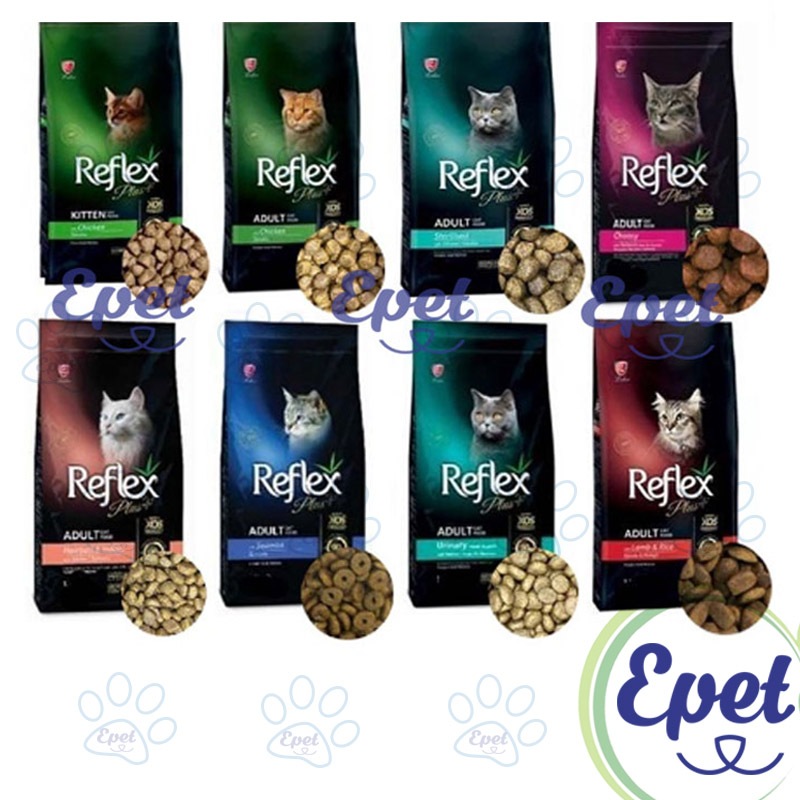 Hạt Reflex Plus Cao Cấp Cho Mèo Con Và Mèo Trưởng Thành Đủ Vị Thơm Ngon ...