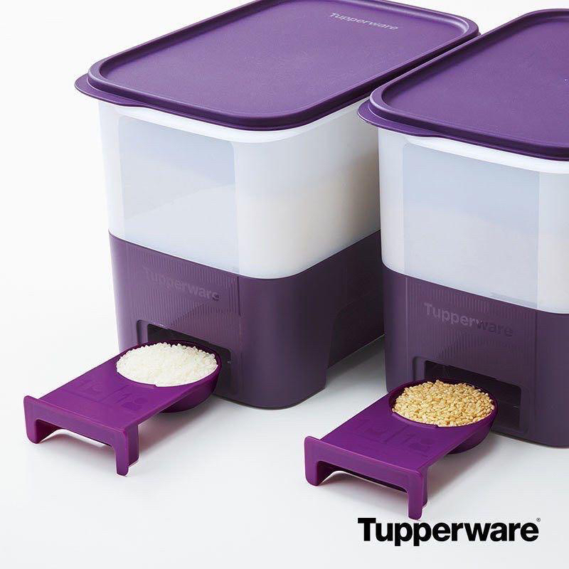 Thùng gạo Tupperware Rice Smart Junior 5kg Kín Khí Tuyệt Đối | Shopee ...