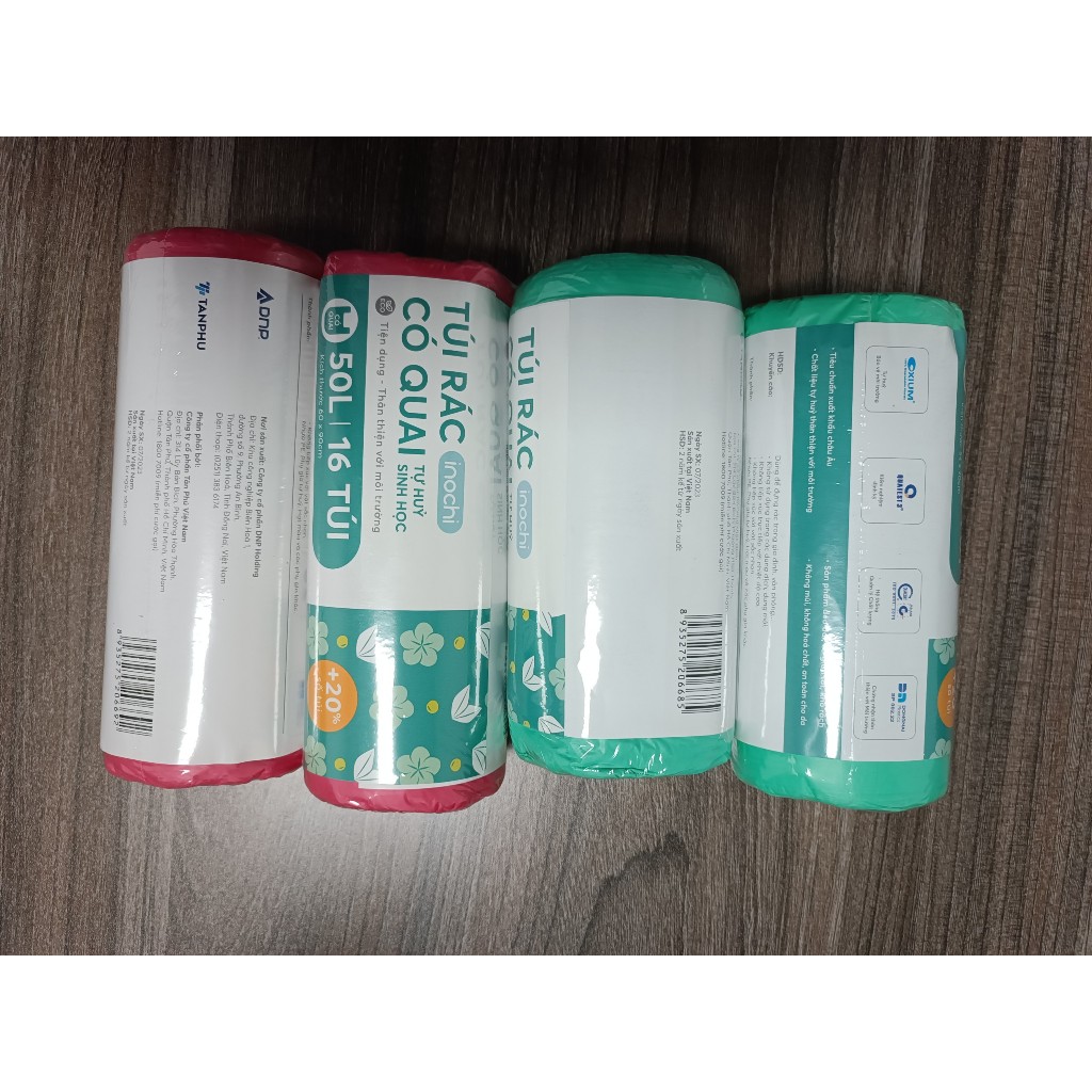 Lô túi rác tiện dụng Soji 4 cuộn x 10L và 4 cuộn x 25L và 4 cuộn x 50L ...