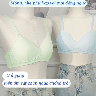 Áo lót nữ học sinh VANVENE AL625, Áo Ngực Cotton Đệm Mỏng 1cm không gọng nâng ngực nhẹ nhàng thoải mái