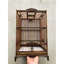 lồng chim hút mật chân quỳ hoa văn 25*40 gỗ muồng nan tre bền chắc đẹp- combo đủ phụ kiện shop