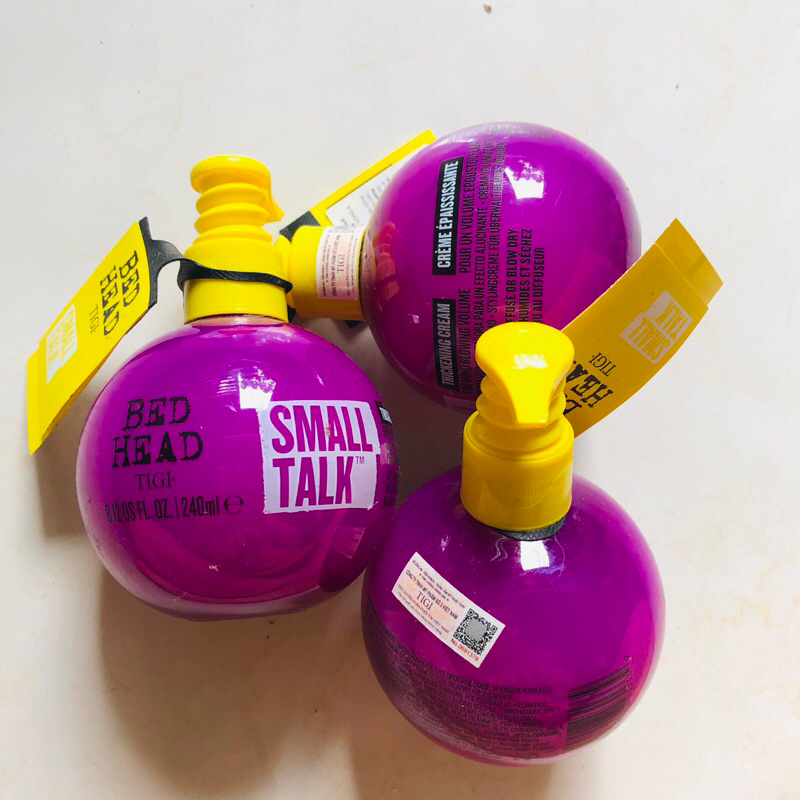 Gel bóp tóc xoăn tạo kiểu giữ nếp tóc xoăn mềm cao cấp Tigi Bed Head Small  Talk 240ml