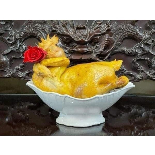 Bát Đựng Gà Cúng Bằng Nhựa/Sứ Trắng, Bát Đựng Gà Dầy Dặn Cho Mâm Cúng Lễ Ngày Tết Nguyên Đán 2026