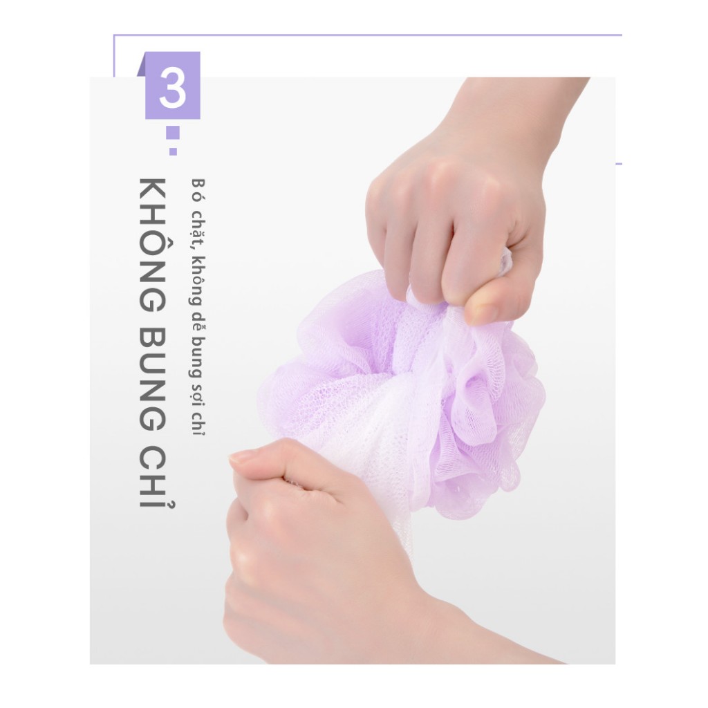 Ảnh Bông Tắm MyJae Đa Năng Mềm Mại Tiện Lợi 3