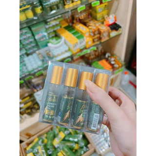 lọ dầu lăn nhân sâm Green herb thái lan 8ml