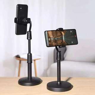 Giá điện thoại Livestream xem video, Kệ đỡ điện quay phim ghi hình xoay 360