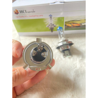 Hộp 10 Bóng đèn pha ô tô, bóng H4 HCL điện 12v /24v