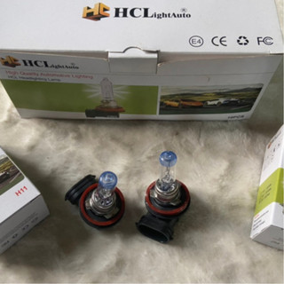 Hộp 10 bóng đèn pha ô tô, bóng H11 HCL điện 12v /24v