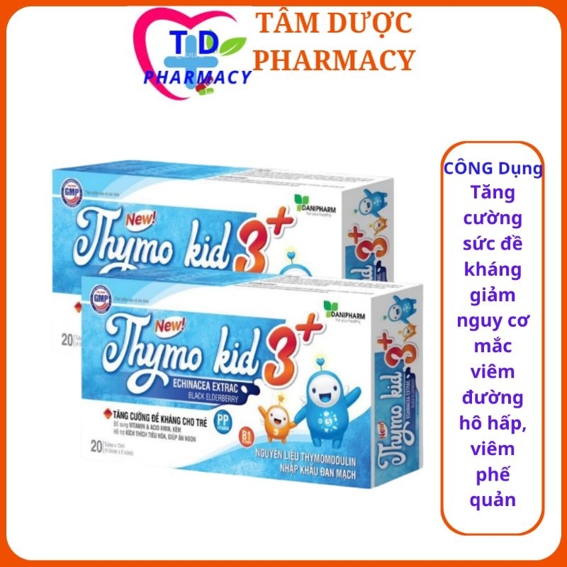 Thymo kid3 tăng cường sức đề kháng, giảm nguy cơ mắc viêm đường hô hấp ...