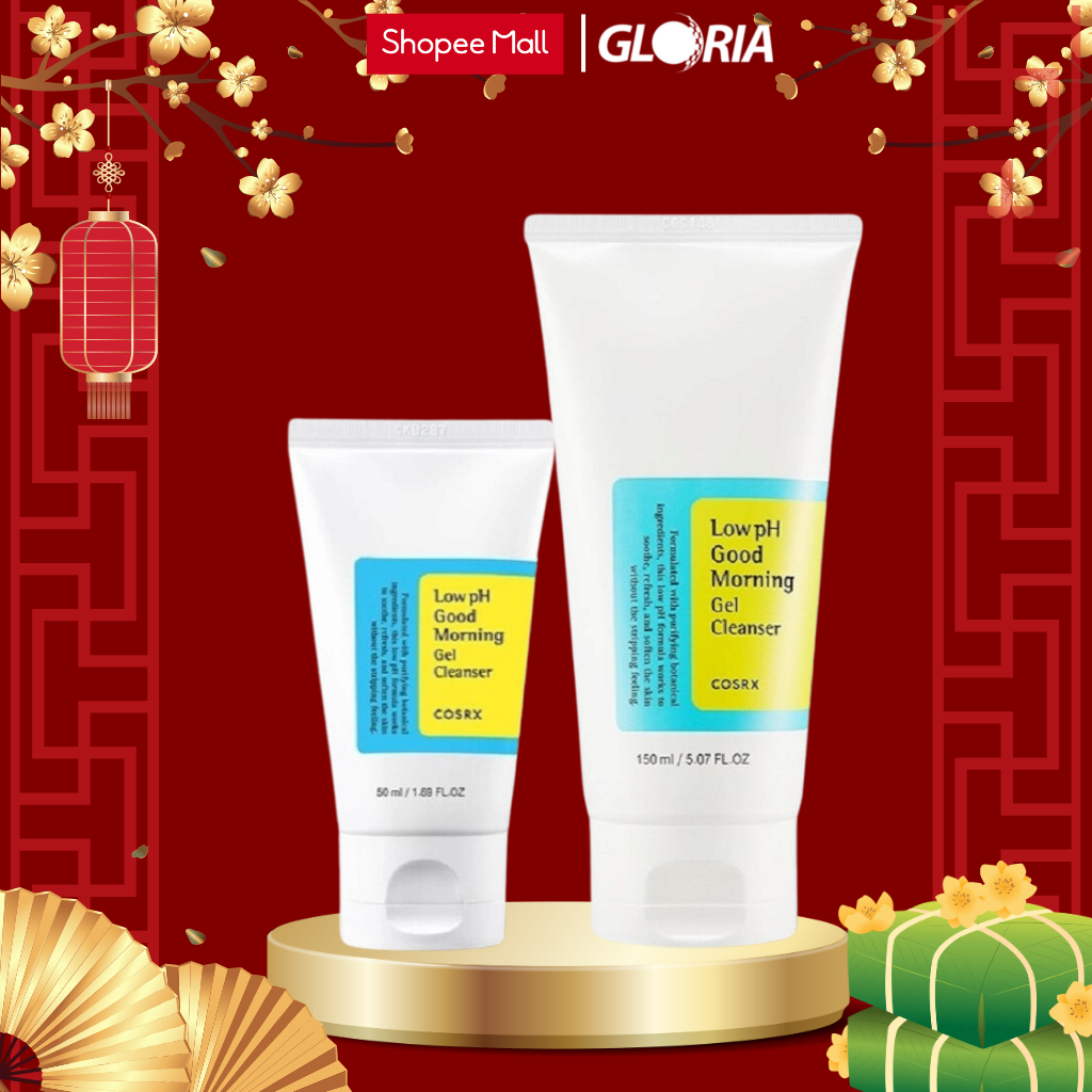 Ảnh Gel Rửa Mặt Tràm Trà, 0.5% BHA COSRX Low PH Good Morning Gel Cleanser 150ml 1
