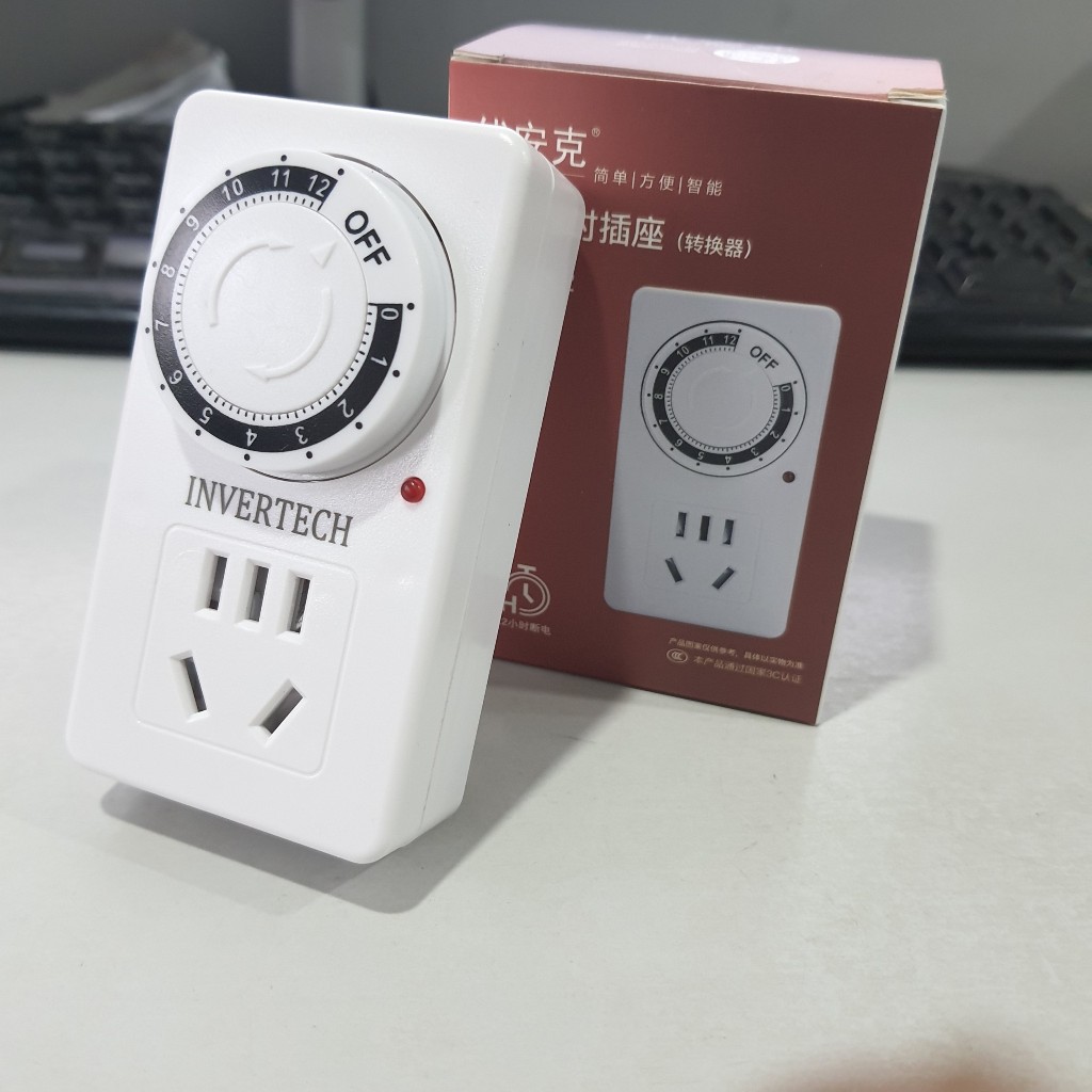 ổ cắm hẹn giờ đếm ngược dạng cơ YiMj 10A 2500W 220V ổ cắm hẹn giờ cơ ổ ...