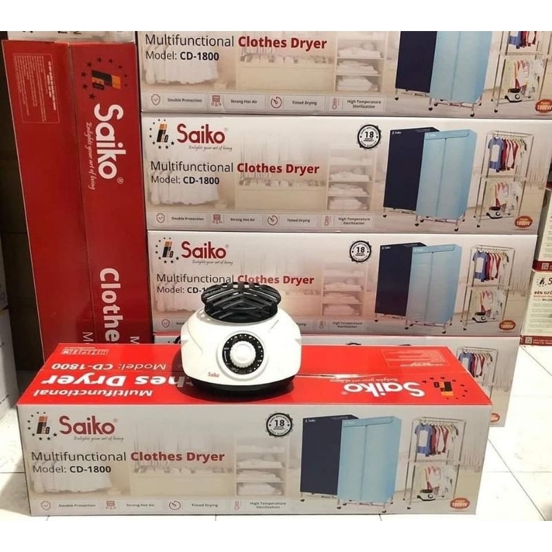Product image Tủ sấy quần áo SAIKO - CD-1800 (tủ cơ) 2