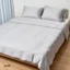 Bộ chăn ga gối 4 món lụa Tencel Jacquard vân gấm Sen Đá Home Bedding cao cấp, Set 1 chăn 2 vỏ gối 1 chăn Lyocell