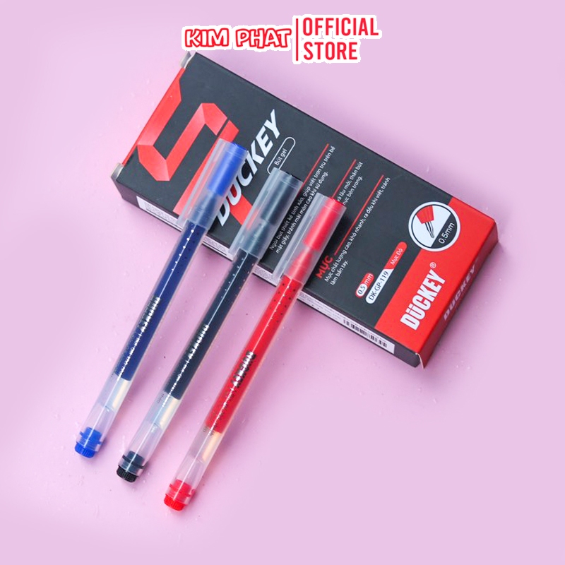 Bút Gel Liền Mực 0,5mm Duckey DK-GP-119 (1 Cây) | Shopee Việt Nam