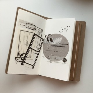 Băng keo sticker chiết JR trang trí junk journal phong cách vintage cổ điển