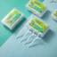 Set 3 hộp tăm chỉ nha khoa, 50 chiếc/hộp - an toàn, tiện dụng