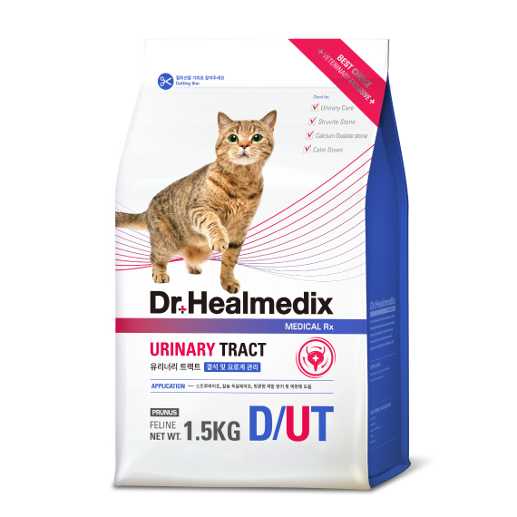 Thức Ăn Hạt Mèo Dr.Healmedix Hỗ Trợ Sỏi Thận, Đường Ruột - Tiêu Hóa, Kiểm Soát Cân Nặng | Túi 1.5kg