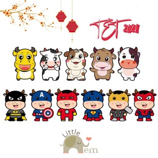 Set bao lì xì Sửu Nhi 2024