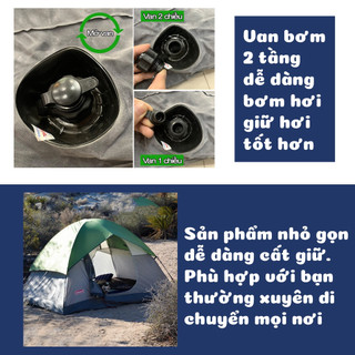 Đệm hơi/ Nệm hơi 2m*1m52*25cm mã đệm 64759 Hàng Chuẩn Chính Hãng Ko Chính Hãng Đền x10 Giá Trị - Bảo Hành 12 Tháng