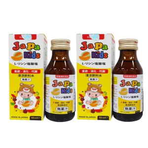 Combo 2 hộp Sirro ăn ngon Nhật bản JAPA KISD 100ml. Giúp bé ăn ngon ngủ khoẻ tiêu hóa tốt