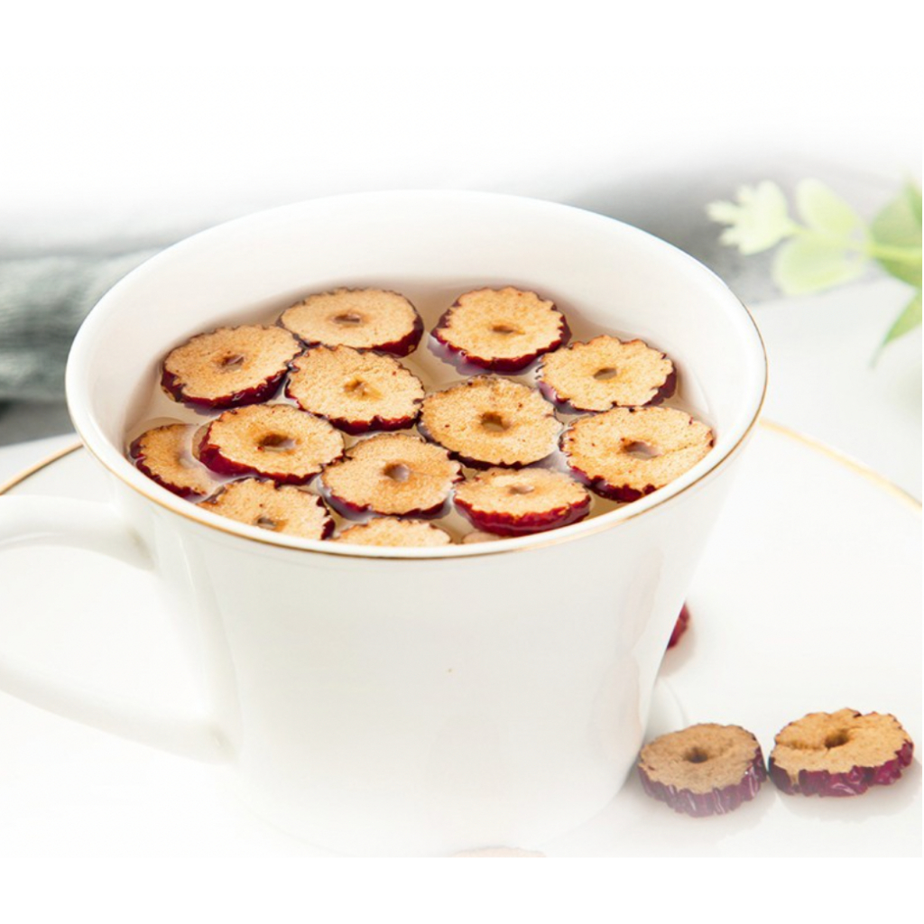 500g Táo đỏ Cắt lát Thái lát sấy khô giòn rụm, ngọt ngon làm trà giúp bổ máu, đẹp da