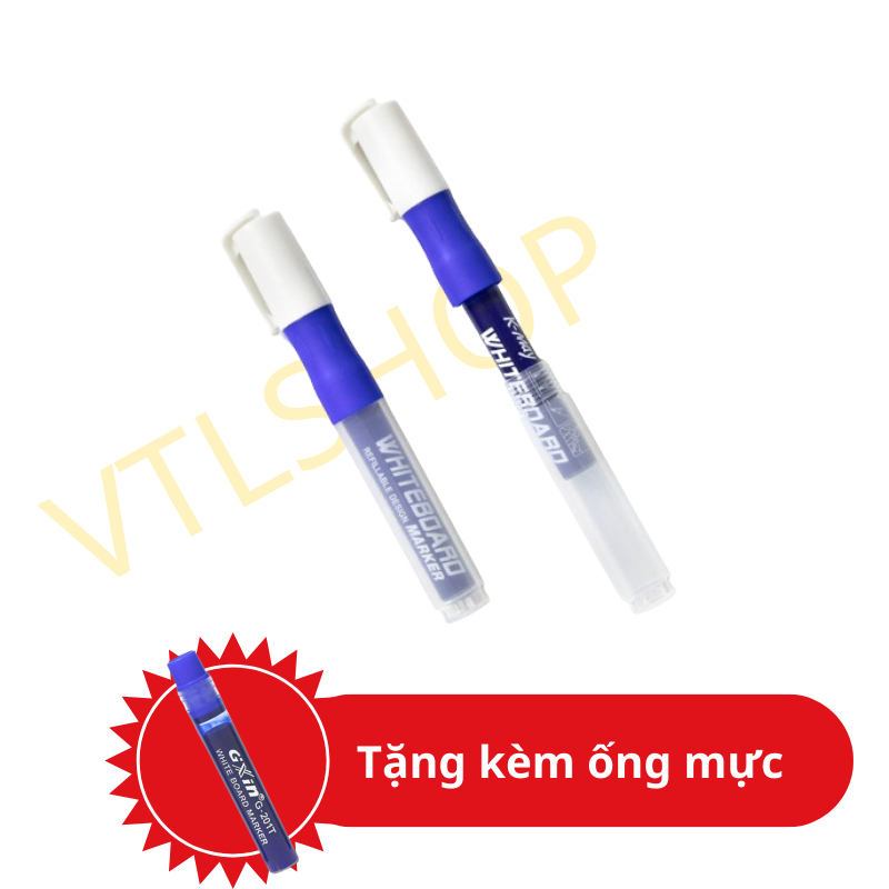 [TẶNG KÈM 1 ỐNG MỰC] Bút Lông Viết Bảng Trắng K-201, G-201 VTLSHOP