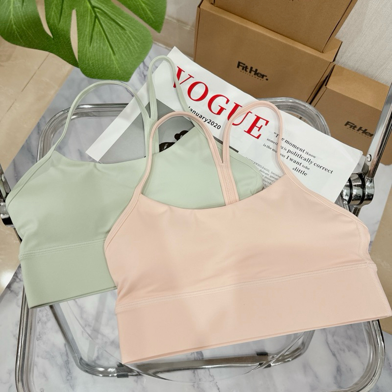 Áo tập thể thao,yoga 2 dây chữ Y FitHer cao cấp cho nữ