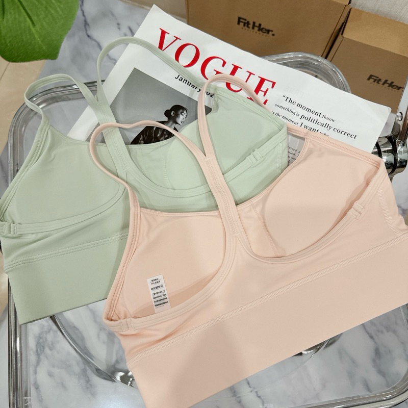 Áo tập thể thao,yoga 2 dây chữ Y FitHer cao cấp cho nữ