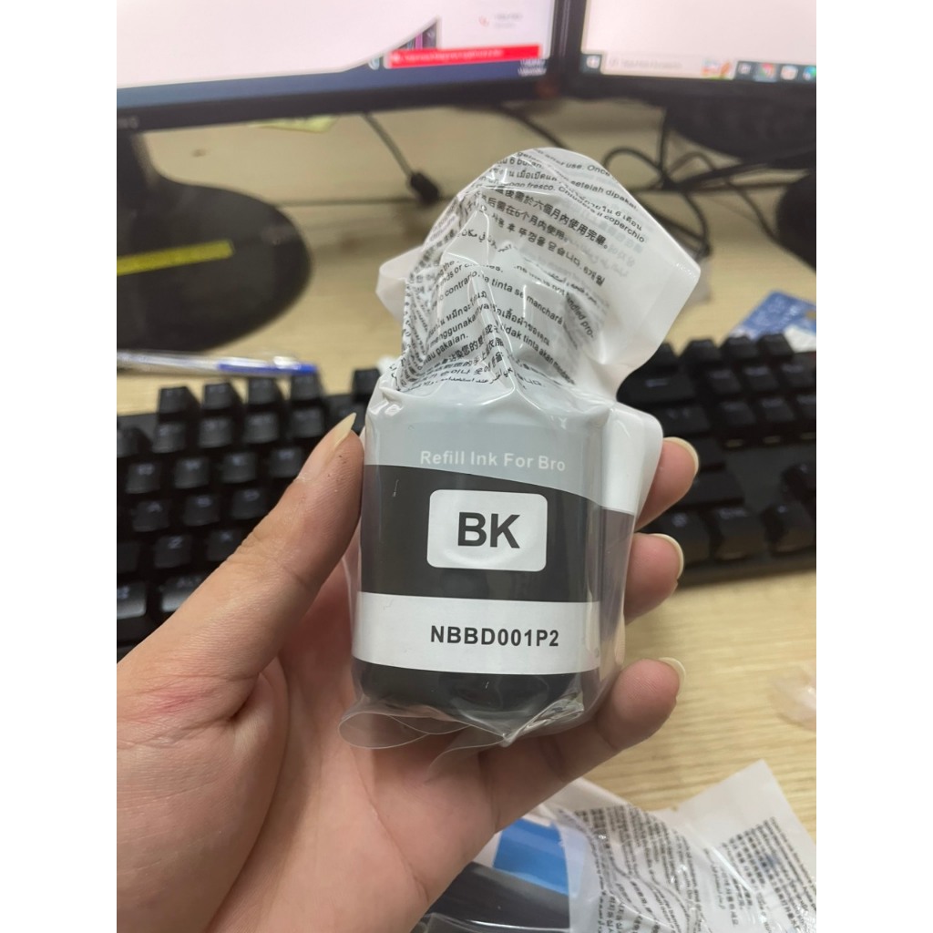 Bộ mực màu máy in Brother ABT 5000 6000 dùng cho máy in T300 t500w t700w t800 refill ink
