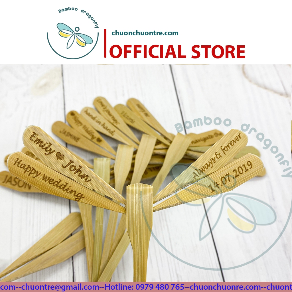 Khắc Chữ- Chuồn Chuồn Tre Khắc Chữ -Xuất khẩu cao cấp | Shopee Việt Nam