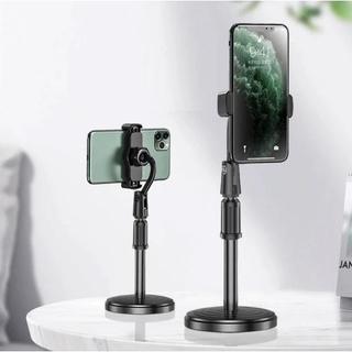Giá điện thoại Livestream xem video, Kệ đỡ điện quay phim ghi hình xoay 360