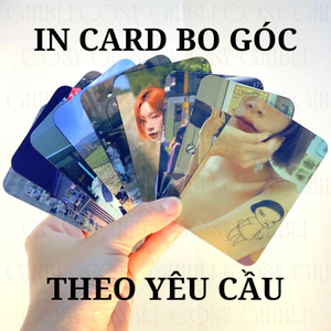 Card 9x6 in theo yêu cầu - 1 mặt CÓ hoặc KHÔNG BO GÓC có cán màng