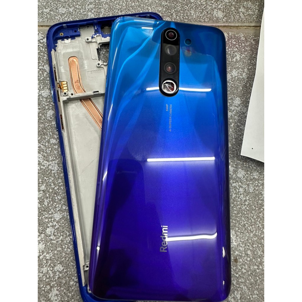 vỏ nắp lưng xiaomi note 8 pro