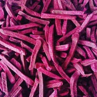 THUYTIENFOOD Khoai Tím Cọng Sấy Giòn – Snack Ăn Vặt Tự Nhiên – Túi 200gr/400gr – Giòn Ngon Bổ Dưỡng