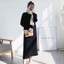 Váy đầm len dáng suông dài cổ cao 3 phân, váy ulzzang basic HÀNG Quảng Châu dày dặn hottrend Hàn Quốc (CÓ BIG SIZE) SP53