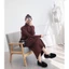 Váy đầm len dáng suông dài cổ cao 3 phân, váy ulzzang basic HÀNG Quảng Châu dày dặn hottrend Hàn Quốc (CÓ BIG SIZE) SP53