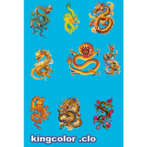HÌNH ỦI QUẦN ÁO-HÌNH VẼ / PANT ART HÌNH RỒNG VÀNG ỦI ÁO-ỦI TRỰC TIẾP TẠI NHÀ BẰNG BÀN ỦI