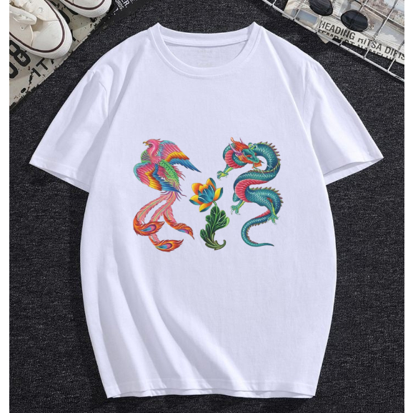 HÌNH ỦI QUẦN  ÁO-HÌNH VẼ / PANT ART HÌNH  RỒNG VÀNG ỦI ÁO-ỦI TRỰC TIẾP TẠI  NHÀ BẰNG BÀN ỦI