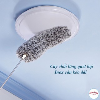 "Chổi Gấp Gọn Lau Bụi Thông Minh, Quét Trần Nhà Sạch Sẽ"
