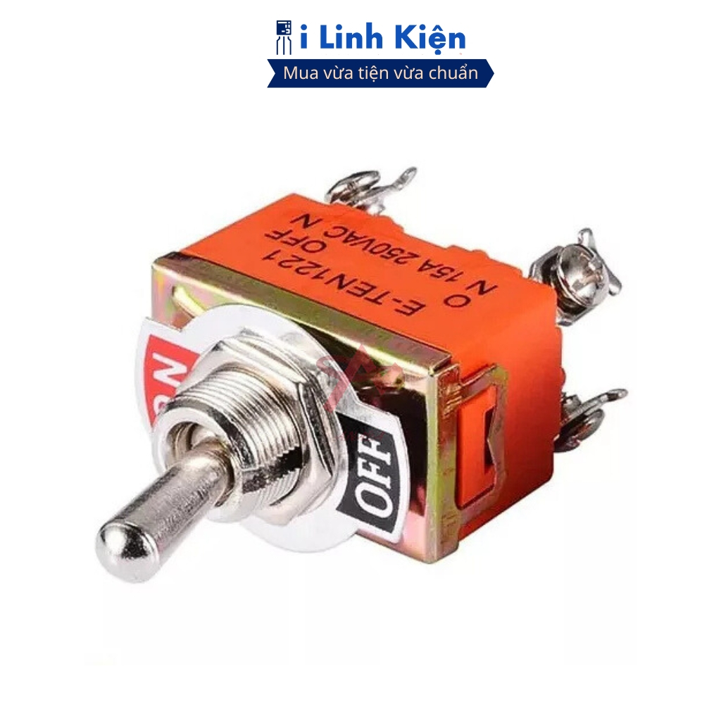 Công tắc gạt đôi E-TEN1221 15A 250V 2 chế độ ON-OFF 4P chính hãng ilinhkien