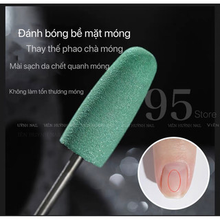 Đầu mài đánh bóng móng tay - tẩy da chết quanh móng
