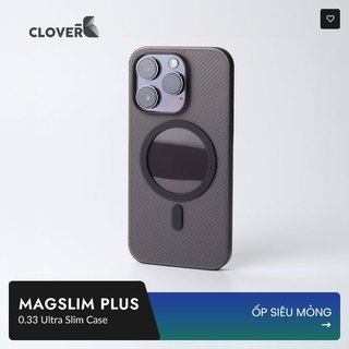 Ốp Lưng Siêu Mỏng Có Vòng Từ Tính Popkon MagSlim Plus Cho iPhone 17 Pro Max