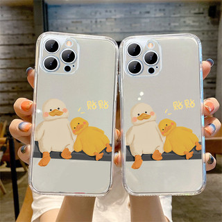 Ốp Điện Thoại iphone vịt dựa dẫm Cho Iphone 15 13 14 12 11 Pro  MAX X XR  XS MAX 7 8P 6S u1154