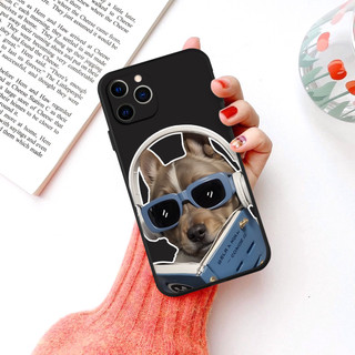 Ốp lưng iphone BVC Cặp đôi cún mèo nghe nhạc Cho Iphone 15 13 14 12 11 Pro  MAX X XR  XS MAX 7 8P 6S q7239