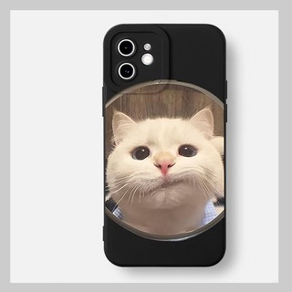Ốp lưng iphone BVC Cặp đôi mèo troll trước camera Cho Iphone 15 13 14 12 11 Pro  MAX X XR  XS MAX 7 8P 6S q7241