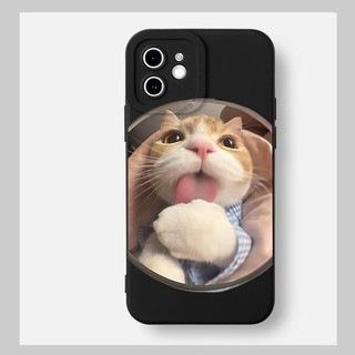 Ốp lưng iphone BVC Cặp đôi mèo troll trước camera Cho Iphone 15 13 14 12 11 Pro  MAX X XR  XS MAX 7 8P 6S q7241