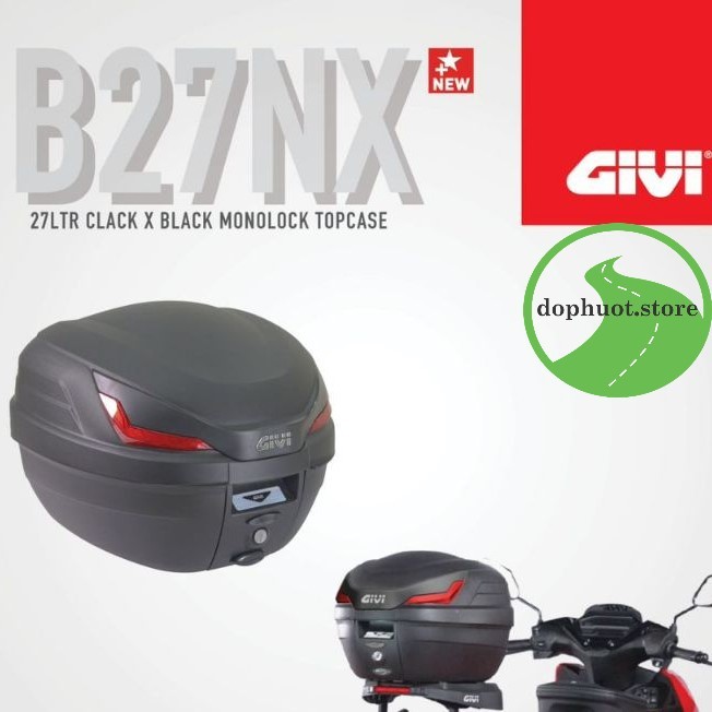 Thùng sau B27NX chính hãng GIVI