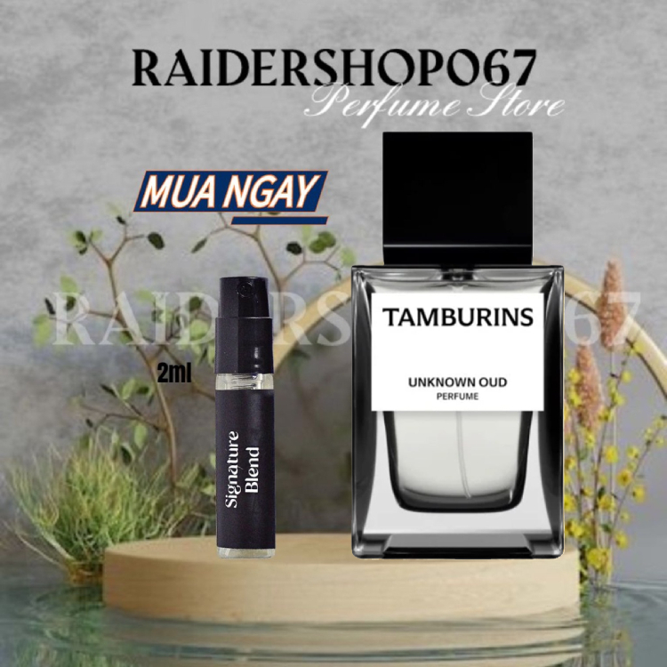 Nước hoa Tamburins Unknown Oud EDP mới về - Mùi Hương Lãng Mạn