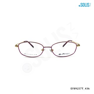 Gọng kính KL hiệu Exfash EF89257T - KÍNH TITAN HIỆU EXFASH EF89257T KÍCH THƯỚC 52-16-138