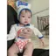 Bộ bodysuit cover Bia lon kèm mũ, tặng kèm tất xanh chống trượt cho bé trai, bé gái, sơ sinh chất vải đẹp